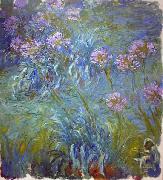 Claude Monet Agapanthus oil painting reproduction
